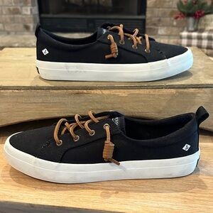 Sperry Black and White Sneakers